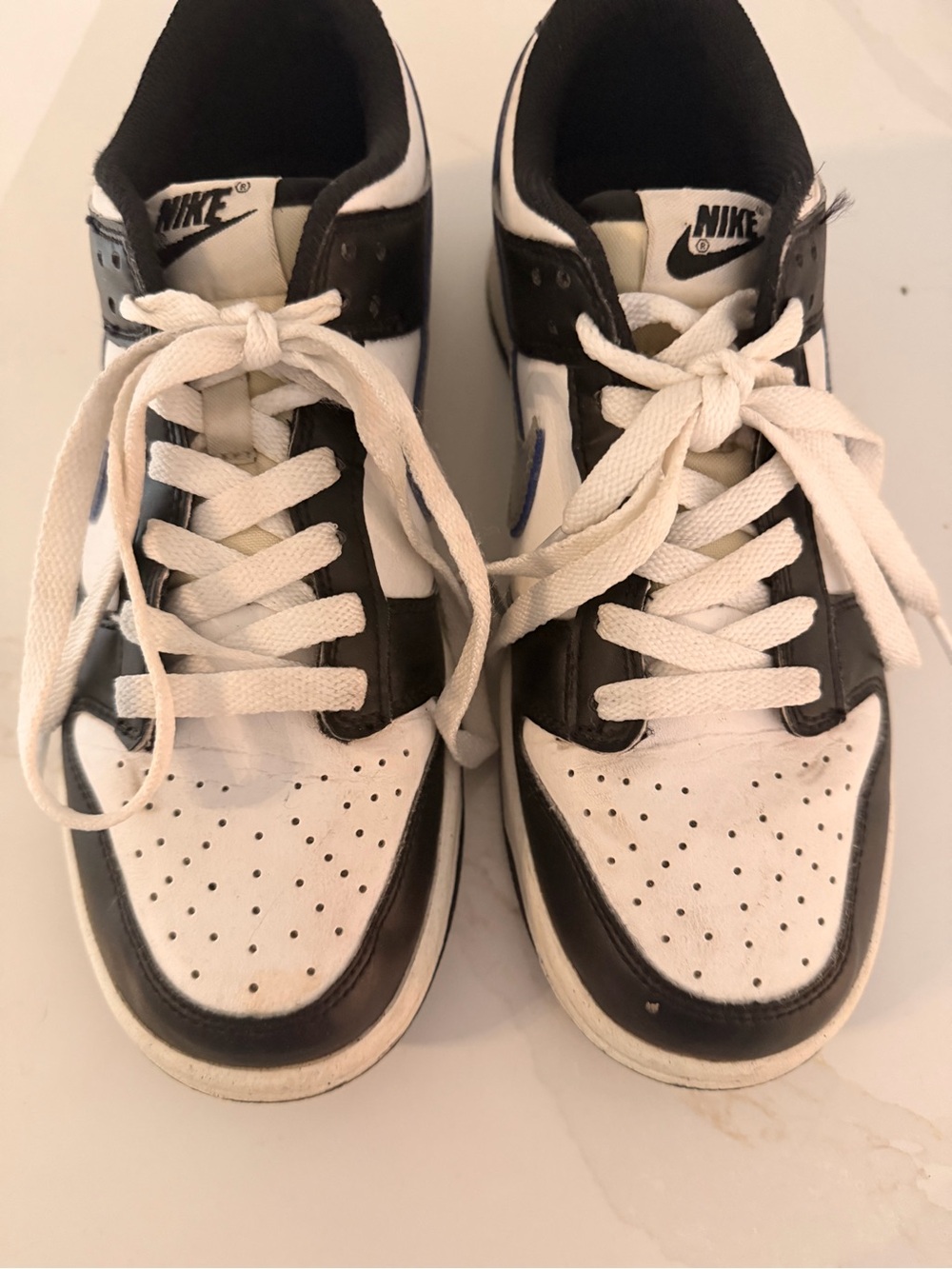 Nike Dunk Low Black and White Low-Top Sneakers